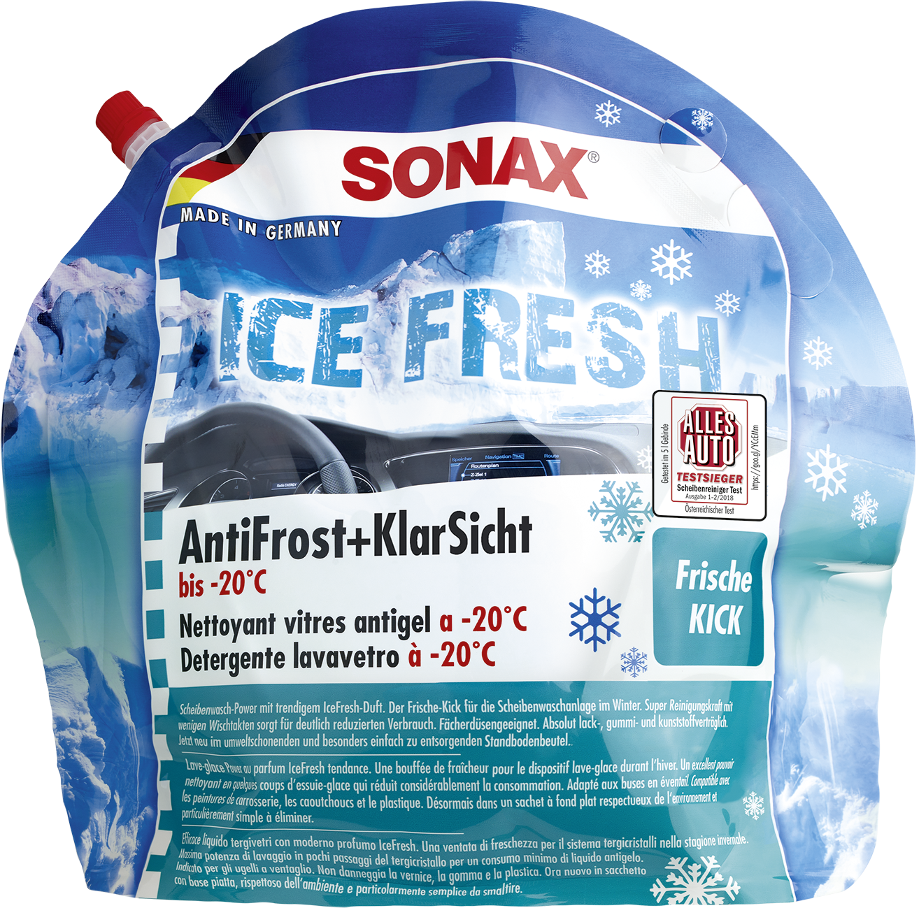 SONAX Зимска течност -20°C Ice-fresh - Sonax